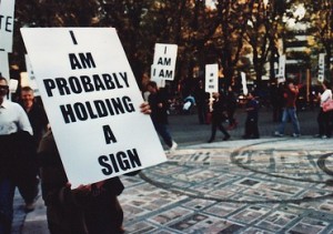 I have an experiential awareness of a sign but I can't empirically prove it exists