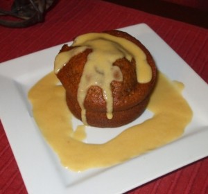 Sticky Date Pudding with Maple Butterscotch Sauce - recipe at Mad | Food